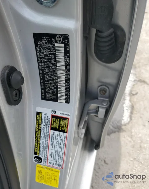 2016 Toyota Corolla L из США, поврежденный, VIN 2T1BURHE8GC541010